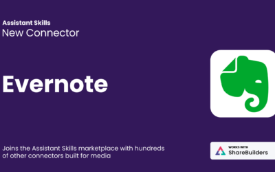 Evernote Connector for ShareBuilder Assistant Skills